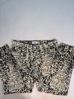 Y2K Leopard Print Skinny Jeans western festival ✨